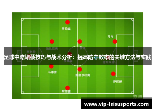 足球中路堵截技巧与战术分析：提高防守效率的关键方法与实践
